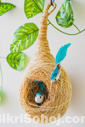 Handmade bird nest